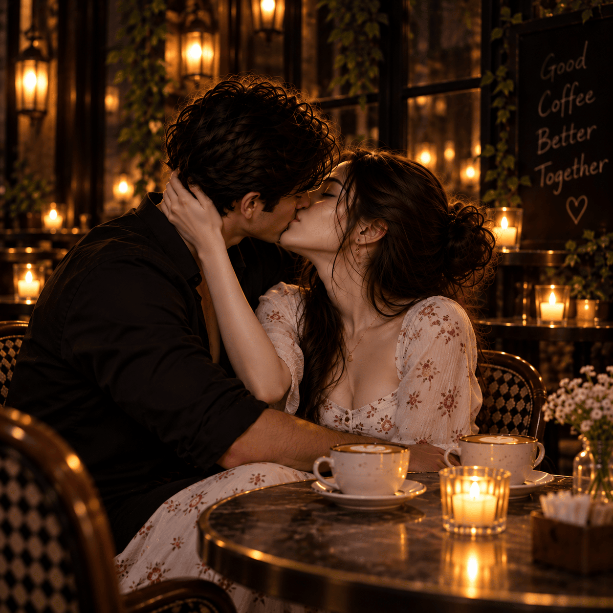 Coffee Date with Stranger Girl
